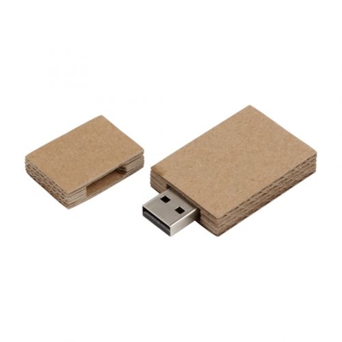 Cardboard USB stick | Recycled - Image 1